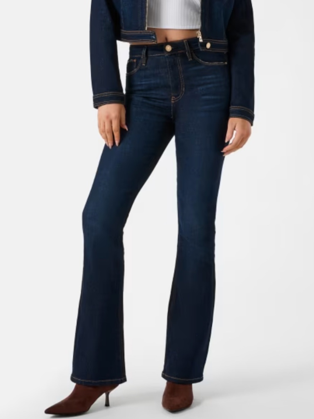 Guess Jeans Dark Distressed Wash (NWOT)
